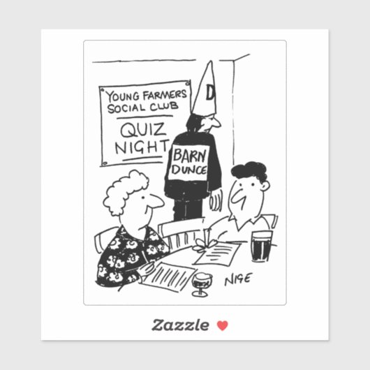 若い農家ナイトダンスマンガ。 シール (シート)