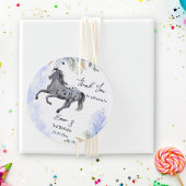 若い野生と自由なギャロピンアパルーサ誕生日 フェイバータグ