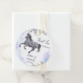 若い野生と自由なギャロピンアパルーサ誕生日 フェイバータグ (インサイチュ)