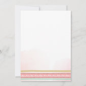 若い野生と3つのサンキューカード羽ボホ サンキューカード (裏面)