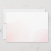 若い野生と3つのサンキューカード羽ボホ 招待状 (裏面)