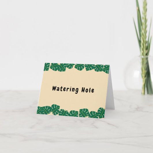 若い野生と3つの誕生日食シンボルや象徴 サンキューカード (正面)