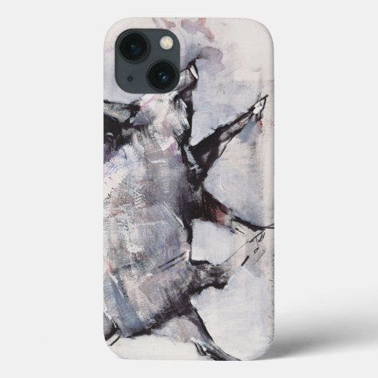 若い雄豚Bialowiezaポーランド Case-Mate iPhoneケース (裏面)