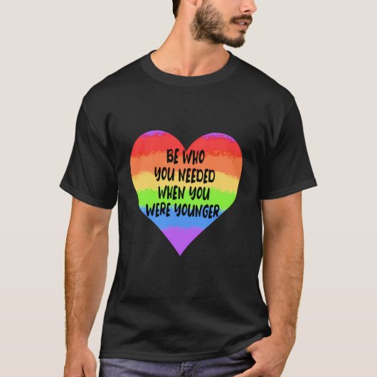 若い頃に必要としていたものだ Tシャツ (正面)