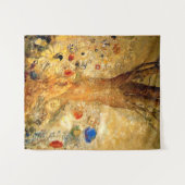 若い頃の仏、有名絵画な仏。 タペストリー (正面(横))