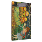 若い魔女の醸造：マジック祭壇のカボチャの男性 クリップボード (右)