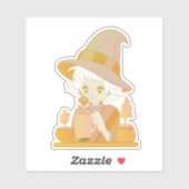 若い魔女 シール (シート)