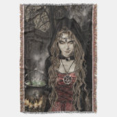 若い魔女 スローブランケット (正面縦)