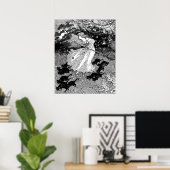 若い魔女 ポスター (ホームオフィス)