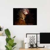 若い魔女 ポスター (ホームオフィス)