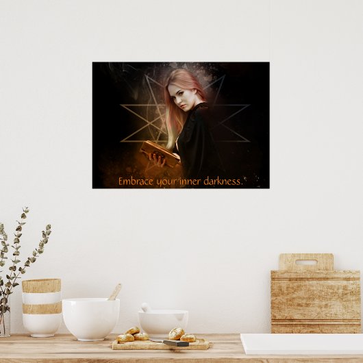 若い魔女 ポスター (キッチン)