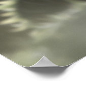 若い黄色のひまわり ポスター (角)