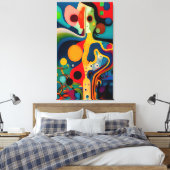 若い キャンバスプリント (インサイチュ (寝室))