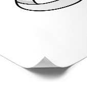 若い、才能のある、黒い ポスター (角)