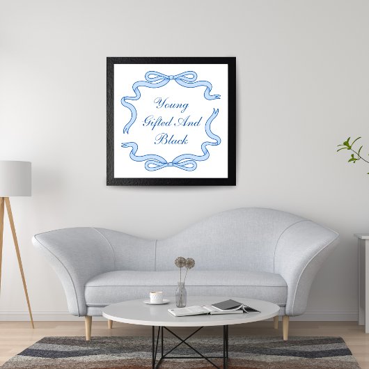 若い、才能のある、黒い ポスター