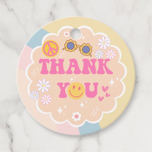 若い、野生&三誕生日ありがとうステッカー フェイバータグ (正面)