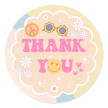 若い、野生&三誕生日ありがとうステッカー