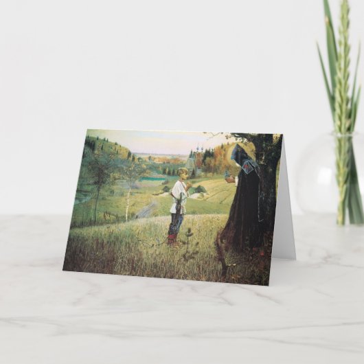 若いBartholomewのMikhail Nesterov-の視野 カード (正面)