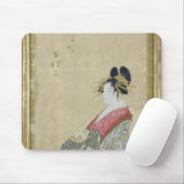 若いcourtesanのポートレート マウスパッド (マウス)