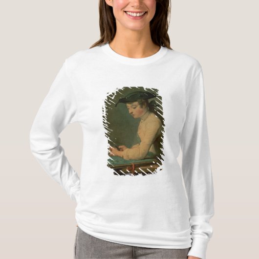 若いDraughtsman 1737年 Tシャツ (正面)