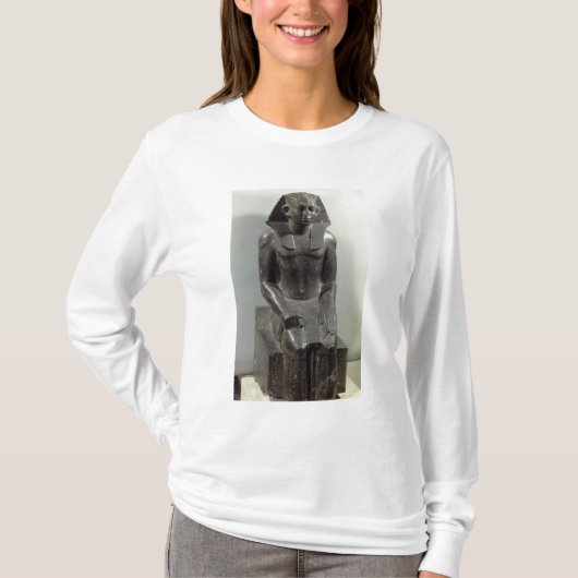 若いmaとしてSesostris III (1887-49年紀元前に)の彫像 Tシャツ (正面)