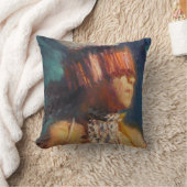 若いMaiduのダンサーの装飾用クッション クッション (ブランケット)