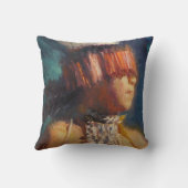 若いMaiduのダンサーの装飾用クッション クッション (裏面)