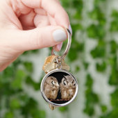 若いOwlets キーホルダー (手)