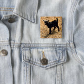 若いPigmyのヤギ 缶バッジ (インサイチュ)