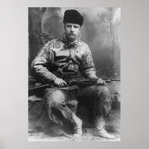若いTeddy Roosevelt ポスター