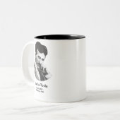 若いTesla ツートーンマグカップ (正面左)