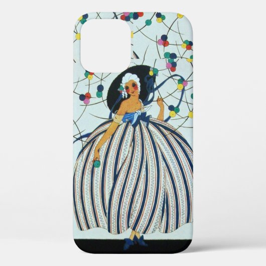 若お洒落い女の子/美しいファッション Case-Mate iPhoneケース (裏面)