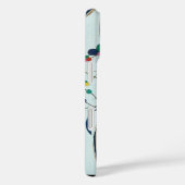 若お洒落女の子アールデコ美しいファッション Case-Mate iPhoneケース (裏面 / 右)