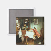 若きジェームス遊ワットは蒸気で マグネット (正面/裏面)