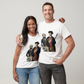 若きジョージ・ワシントンとラファイエット Tシャツ (ユニセックス)