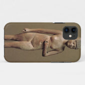 若き女中像（木材） Case-Mate iPhoneケース (裏面(横))