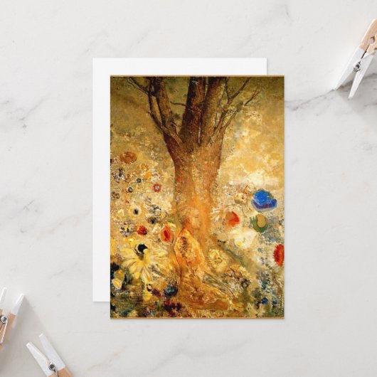 若き時の仏 カード (正面/裏面インサイチュ)