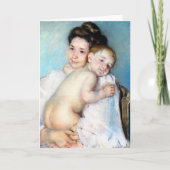 若き母 | メアリー・カサット カード (正面)