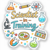 若き科学者の卵 への招待 シール (正面)