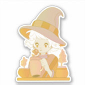 若き魔女 シール (正面)