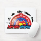 若くして死ぬ マウスパッド (マウス)