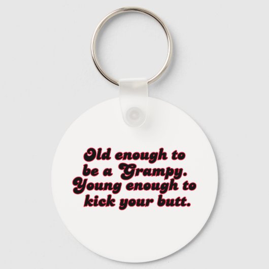 若くてイケメンな キーホルダー (正面)