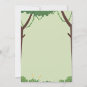 若くてワイルドな３人 招待状 (裏面)