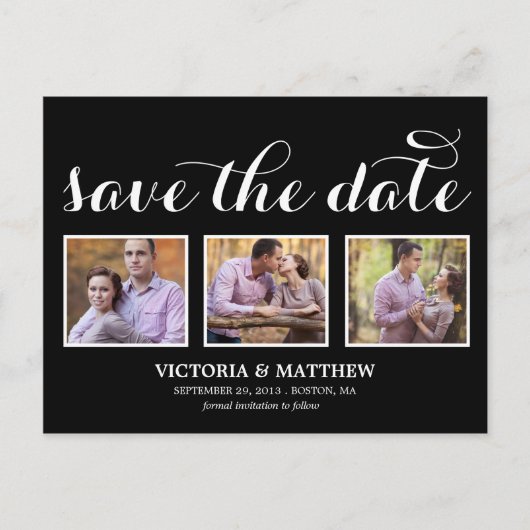 若くて恋に落ちる | セーブ・ザ・デート案内 案内ポストカード (正面)