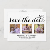 若くて恋に落ちる | セーブ・ザ・デート案内 案内ポストカード (正面/裏面)