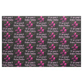 若くて素晴らしいピンクの50年 ファブリック (ファットクウォーター)