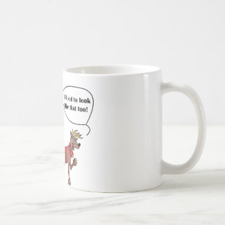 若く及び古いシカ コーヒーマグカップ