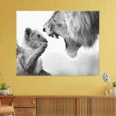 若く恐れを知らないキャンバスアート キャンバスプリント (インサイチュ (リビング))