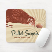 若めんどりの驚き私達のおりRunneth マウスパッド (マウス)