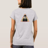 若シンプルモダン者のクールスケッチ Tシャツ (裏面)